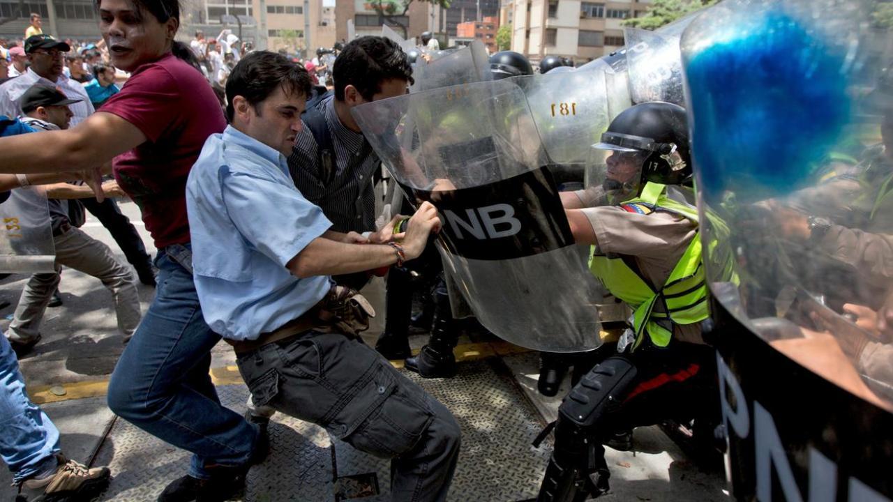 Acciones violentas en Venezuela